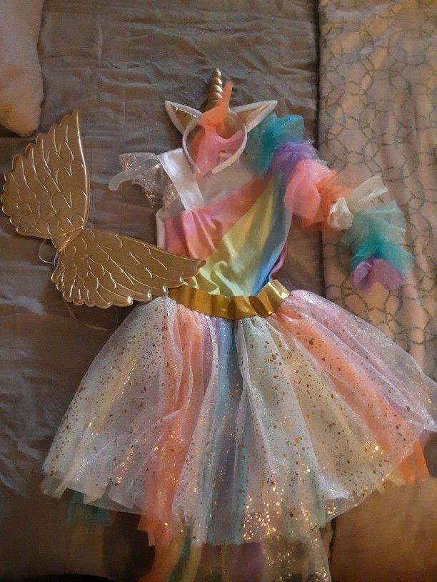 Unicorn Costume Size 8-10 Girls