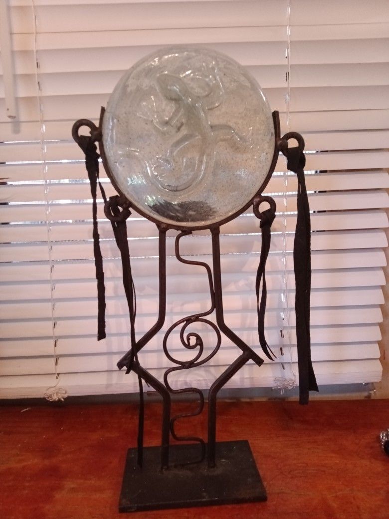 Cast Iron Candle Holder