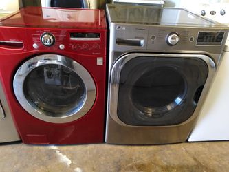 LG Washer&Gas Dryer $500 With Warranty