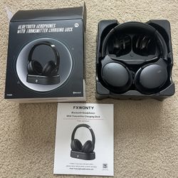 New Bluetooth Headphones for TV, phone, tablet, etc.  with charging base