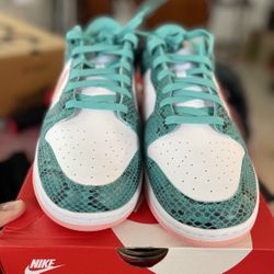 WASHED TEAL NIKE DUNKS LOW 13