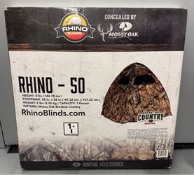 Rhino 50 - 1 person hunting blind - Realtree Edge
