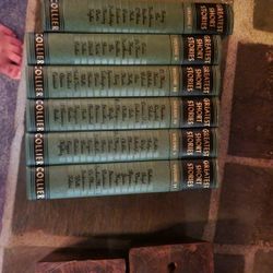 Antique book collection 