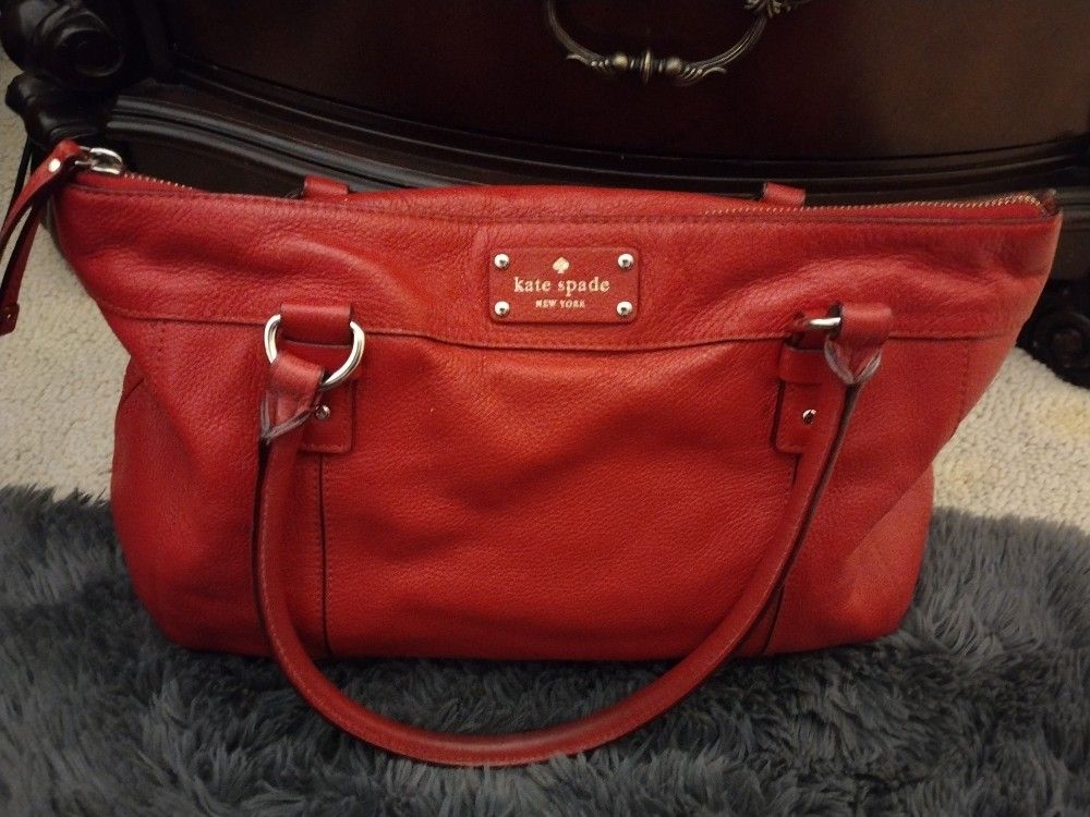 Kate Spade Large Cobblestone Leather Satchel