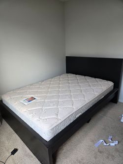 Full Size Mattress + FREE Bed Frame – $150