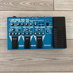 BOSS ME-50 Guitar Multi Effects Pedal – Excellent Condition