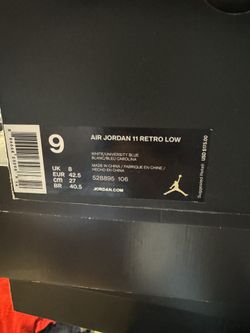 JORDAN 11 University Blue!! Sz 9(Gently Used)