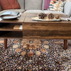 Lift Top Coffee Table With Storage 