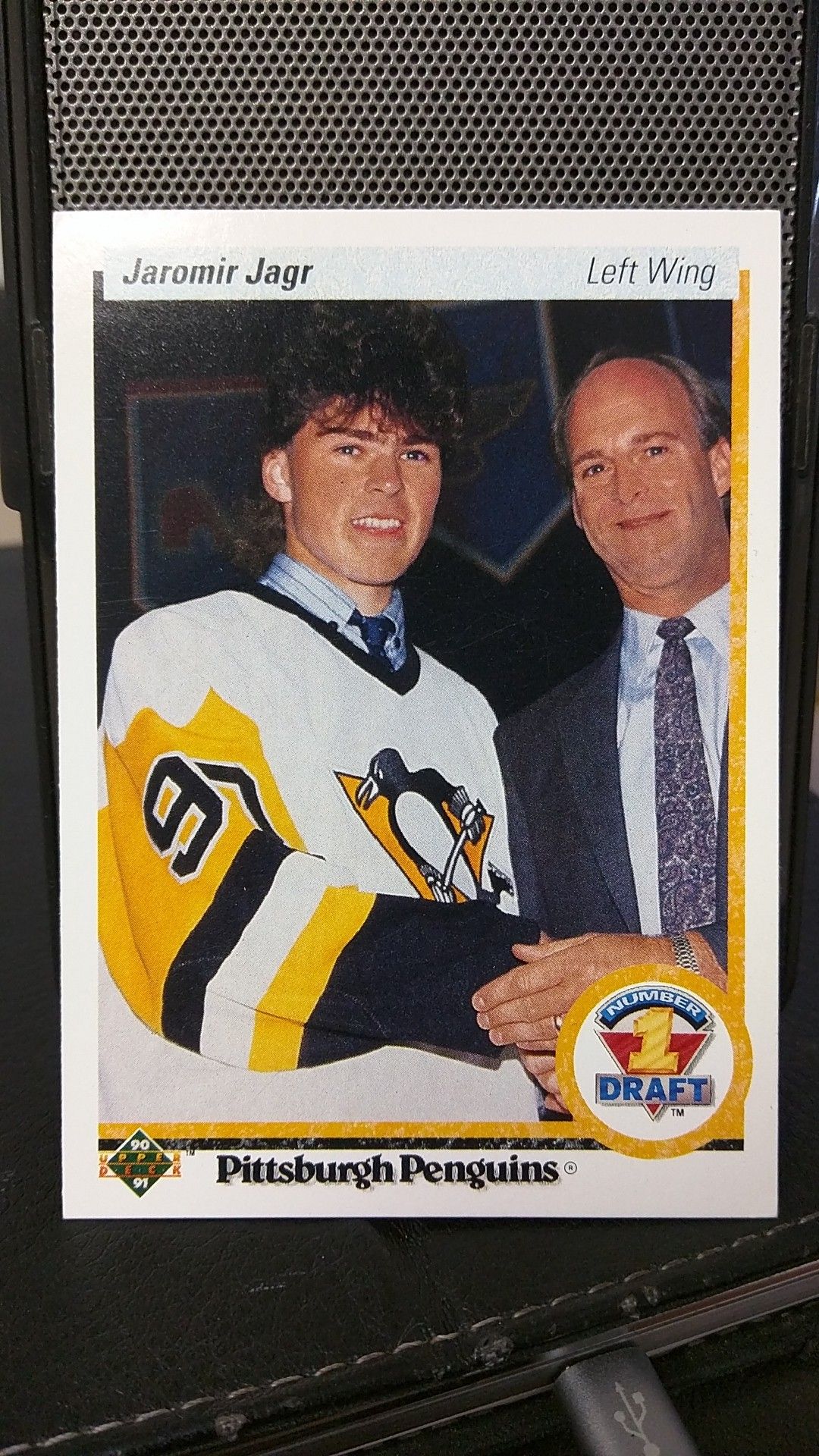 Jaromir Jagr Rookie card