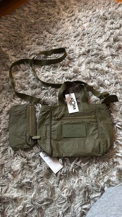 ALOHA Collection Monochrome Crossbody Bag - Olive Green (NWT)