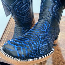 Mens Original Python Cowboy Boots