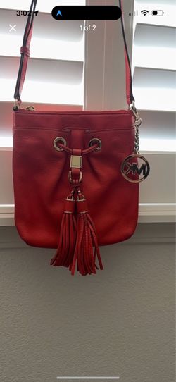 Michael Kors Red crossbody bag