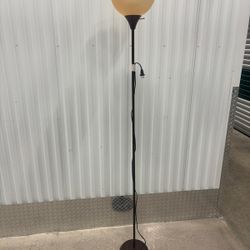 Three way bulb standing lamp $20