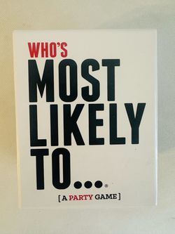 Who's Most Likely To Party Game