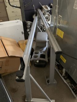 Toyota Tundra crew max aluminum ladder rack