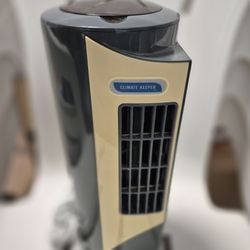 Collectible Vintage 3-speed Climate Keeper Small Tower Fan - Can't Find This Anywhere!  Works Great!