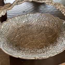 Arthur Cole Aluminum Bowl/ Basket