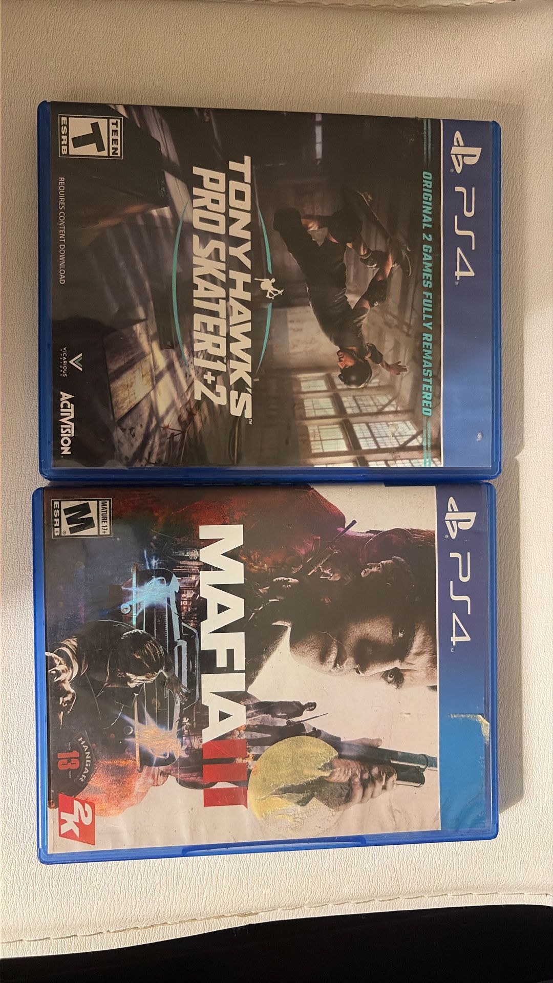 Tony Hawks Pro Skater1+ 2 And Mafia 3