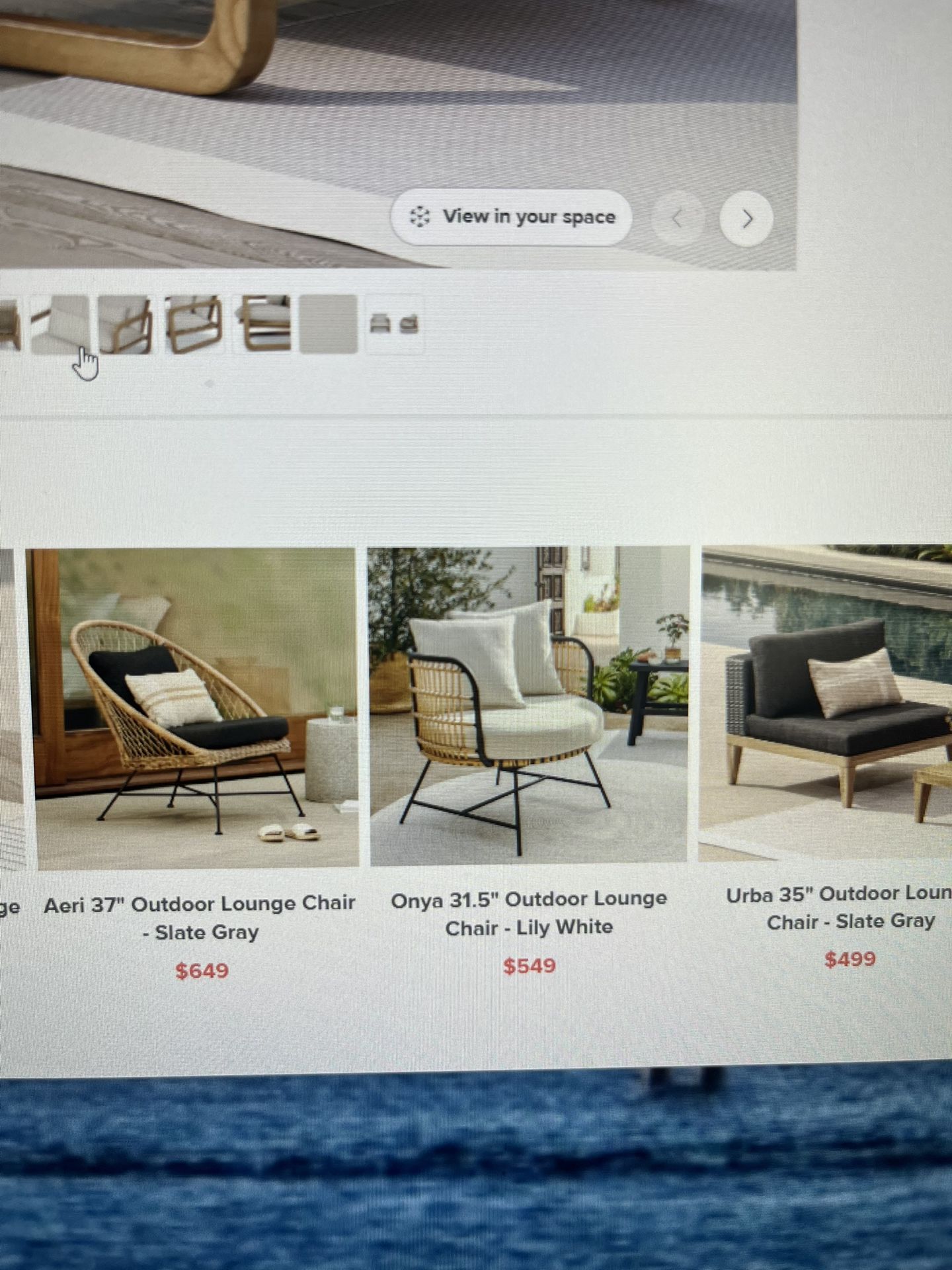 Set Of 2 Patio Outdoor Furniture Chairs