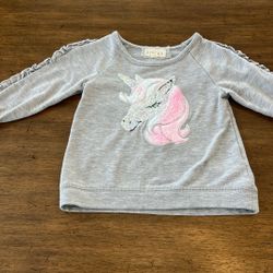 Sequin Unicorn Sweatshirt - Toddler Girl 3T
