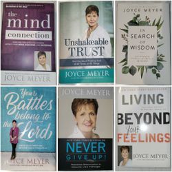 New Joyce Meyer Books Bundle Lot