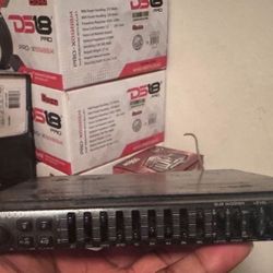 Vintage Kenwood KGC-6042A CAR Graphic Equalizer 9 Band Frequency Old School(PRICE IS FIRM)