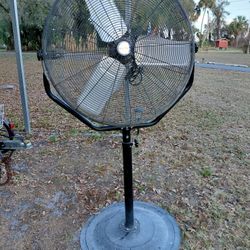 24" Pedestal Shop  Fan 