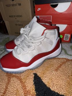 Jordan 11s Cherry Youth Kids