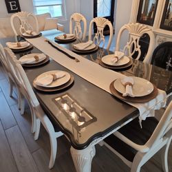 Dining Table And China Cabinet