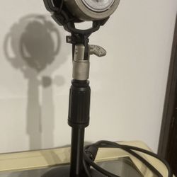 Custom Hand Made Old School Dynamic Ring Microphone One Of A Kind Unique...Read!