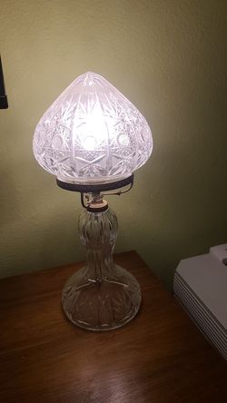 Vintage crystal lamp