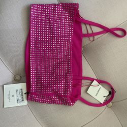 Giuseppe di Morabito Crystal-Embellished Crop Top