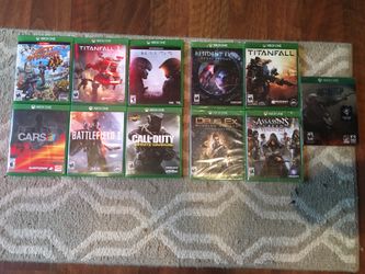 Xbox one game lot