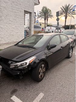 Blk , Kia forte LX 2017