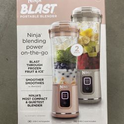 Ninja Blast Portable Blender 2 Pack | 18oz Cordless, USB-C, Leakproof