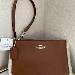 Brand New With Tag Coach Leather Wallet $45