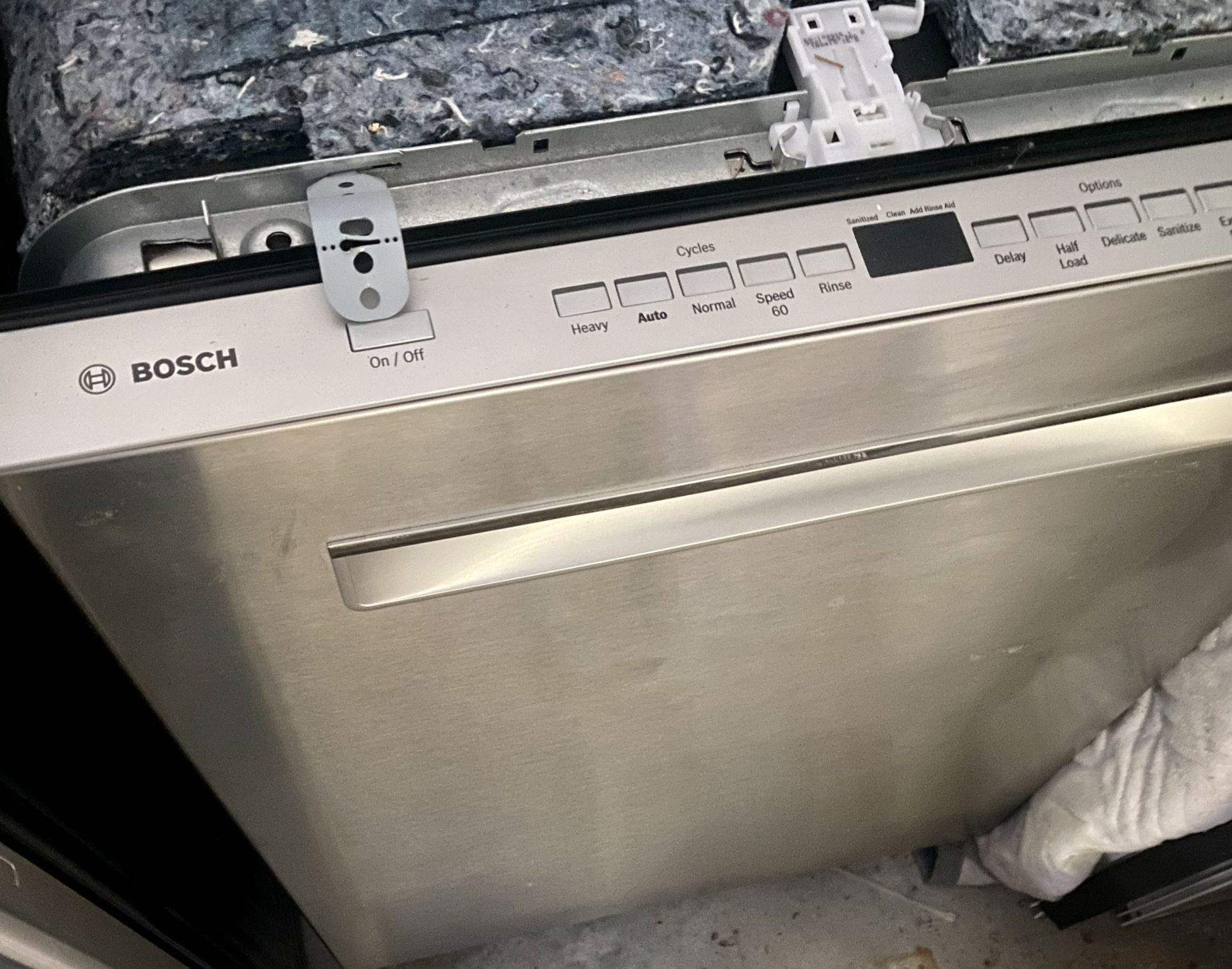 Bosch 500 Series Top Control 24-in Built-In Dishwasher (Stainless Steel) ENERGY STAR
