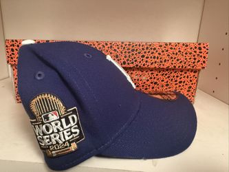 Dodgers 2024 World Series Hat Fitted Small/ Medium Size