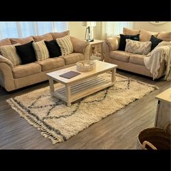 Darcy Sofa and Loveseat