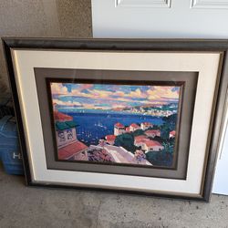 Pinturas con bonito diseño  varias medidas una es 34x39 inches  40 x 33