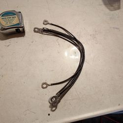 Nos condition ground cables for the car battery or other car electric needs