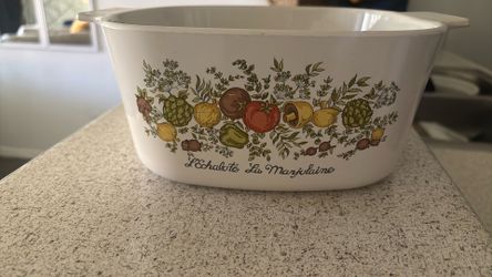 Vintage Corning 1970 stamped Corning ware