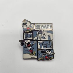 Disney Pin Open Edition "Beware The Yeti!" w/ Mickey Mouse