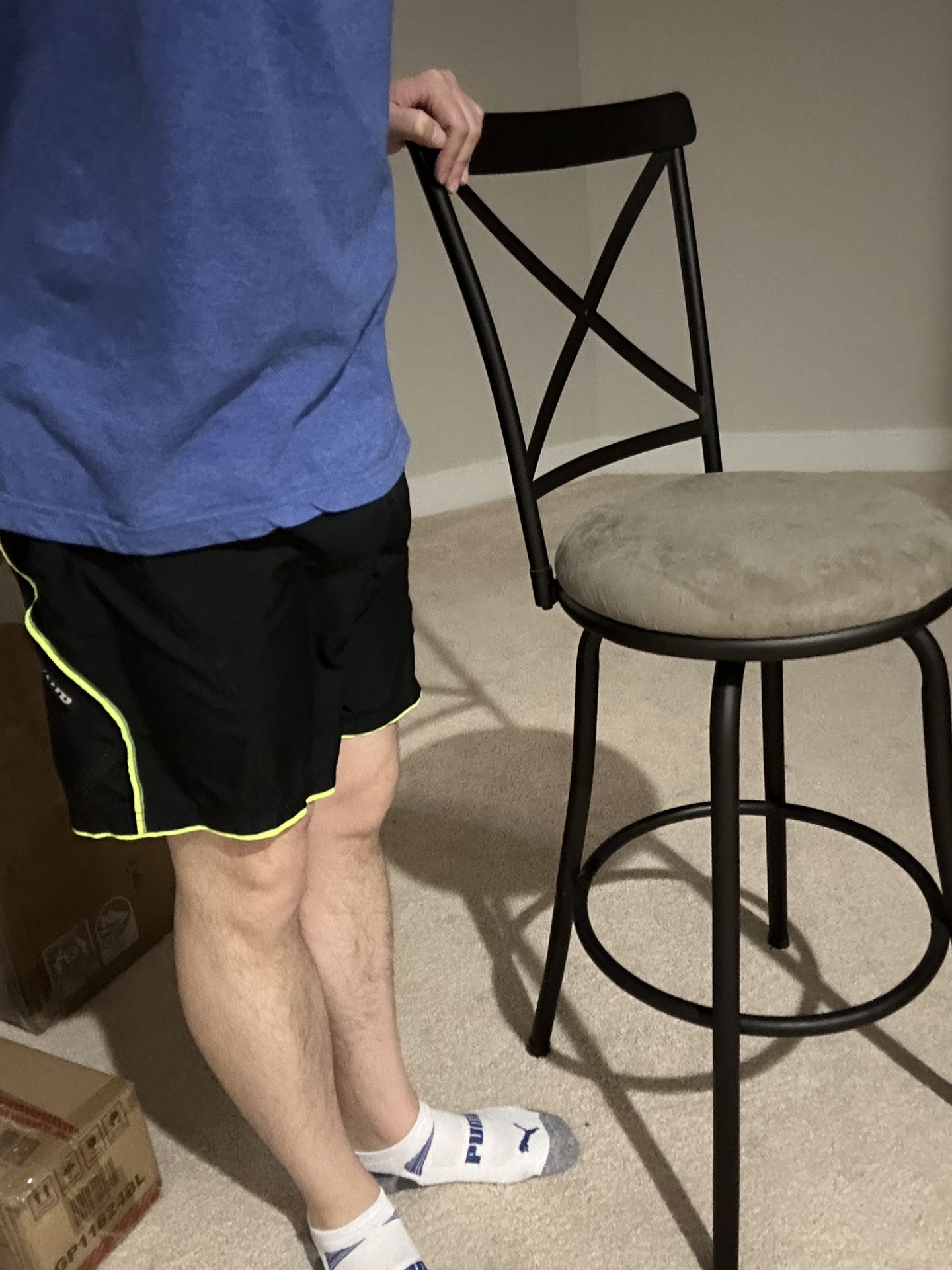 Metal Barstool Chair 