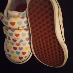 Little Girls Vans Size 4