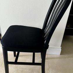 4 Crate & Barrel Delta Dining Chairs - Like New!