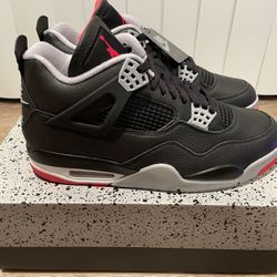 Air Jordan 4 Bred Reimagined - Size 10.5 Brand New