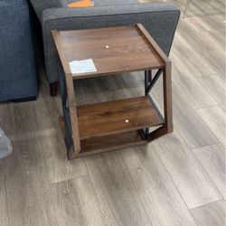 Wooden End Table