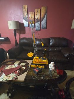 1980s Toy Crane Truck