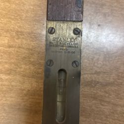 Antique Stanley Wooden Level. Make Me An Offer